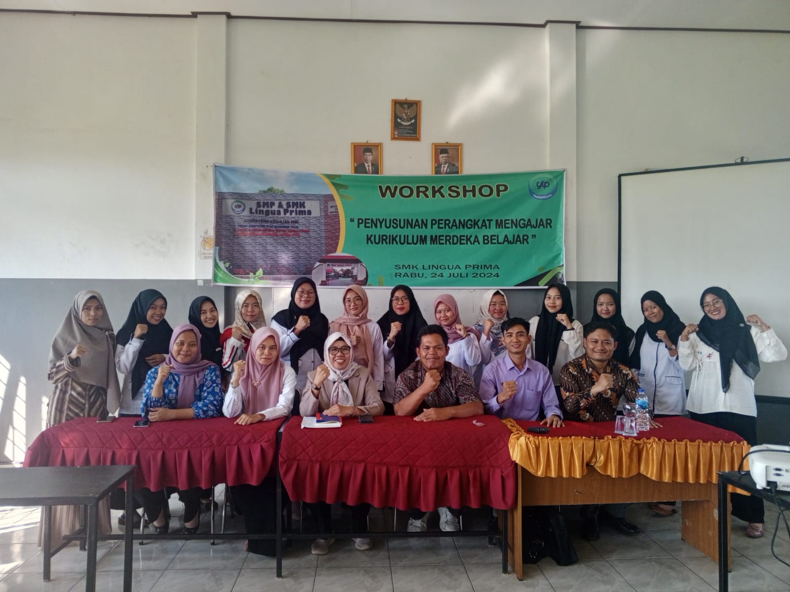 WORKSHOP "PENYUSUNAN PERANGKAT MENGAJAR KURIKULUM MERDEKA BELAJAR" TH. 2024