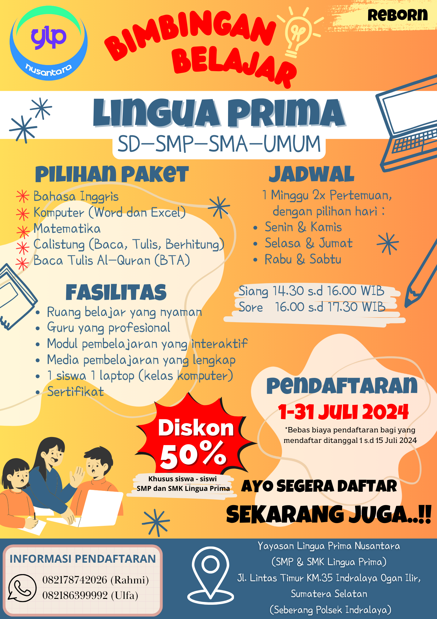 BIMBINGAN BELAJAR LINGUA PRIMA (REBORN)